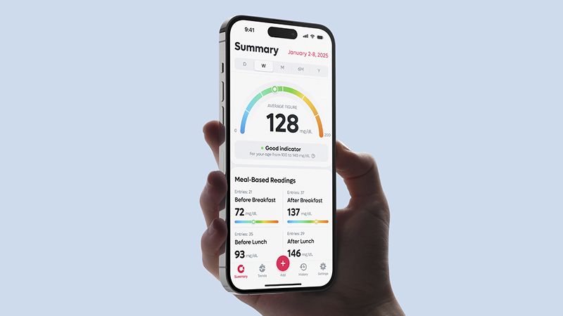 Screenshot of the Zyra Diabetes Companion project